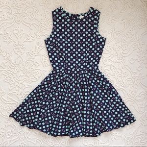 Fit & Flare Printed Dress